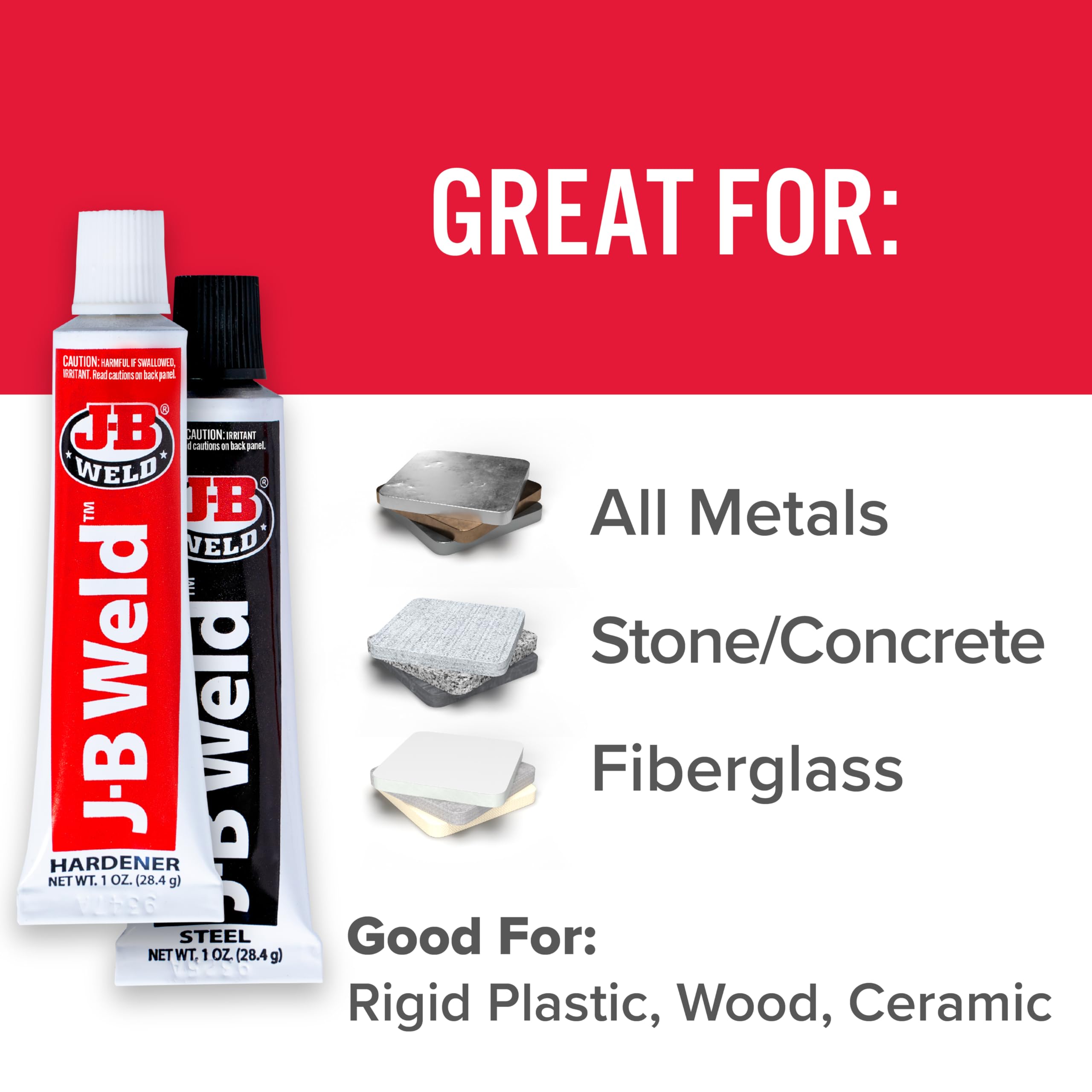 JB Weld Original Steel Reinforced Epoxy - Strong Industrial Bond